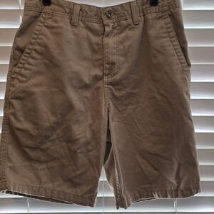 Discord Relaxed Flat-Front Men's Khaki Shorts